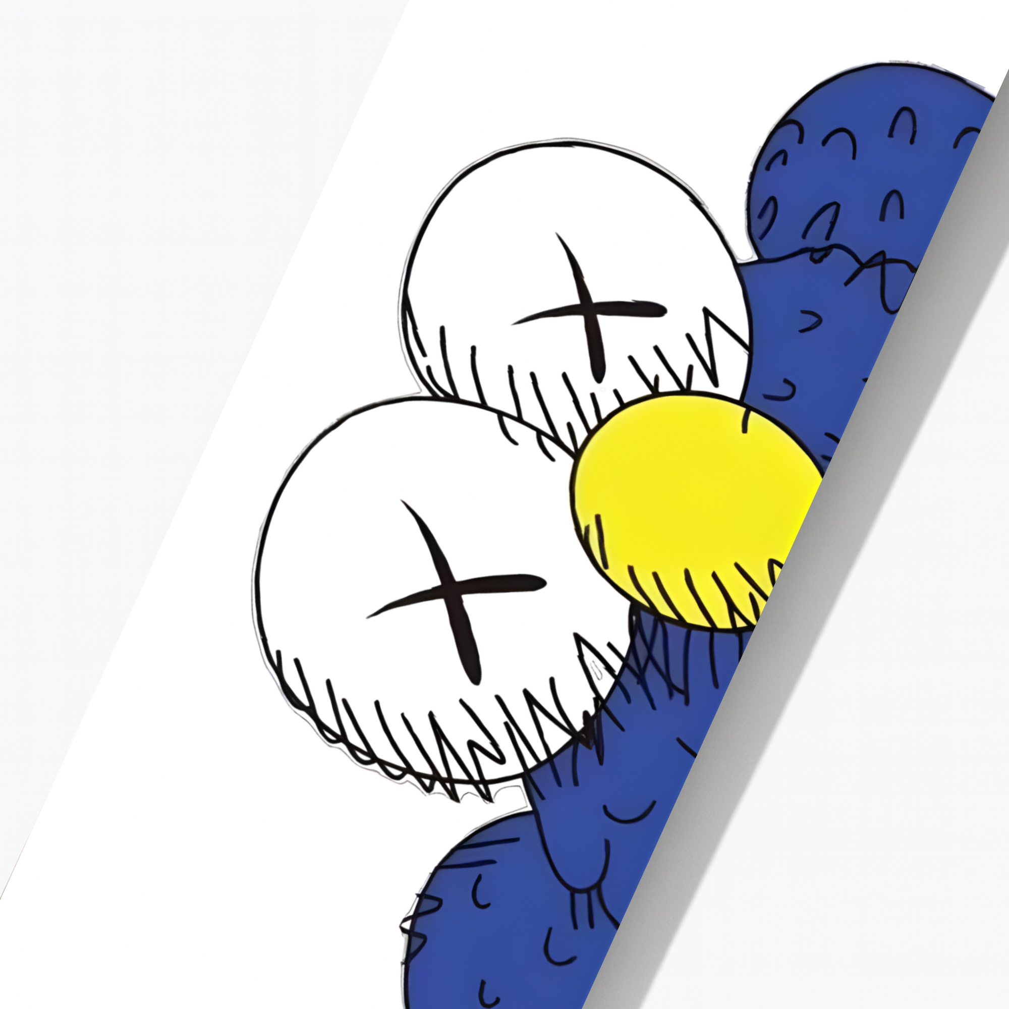 KAWS Inspired Blue Character