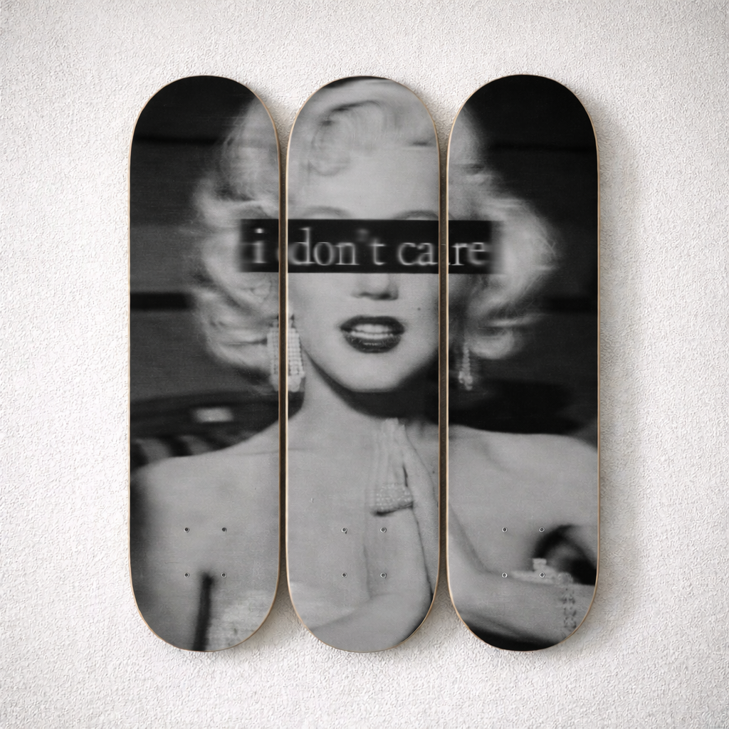 Vintage Icon “I Don’t Care”