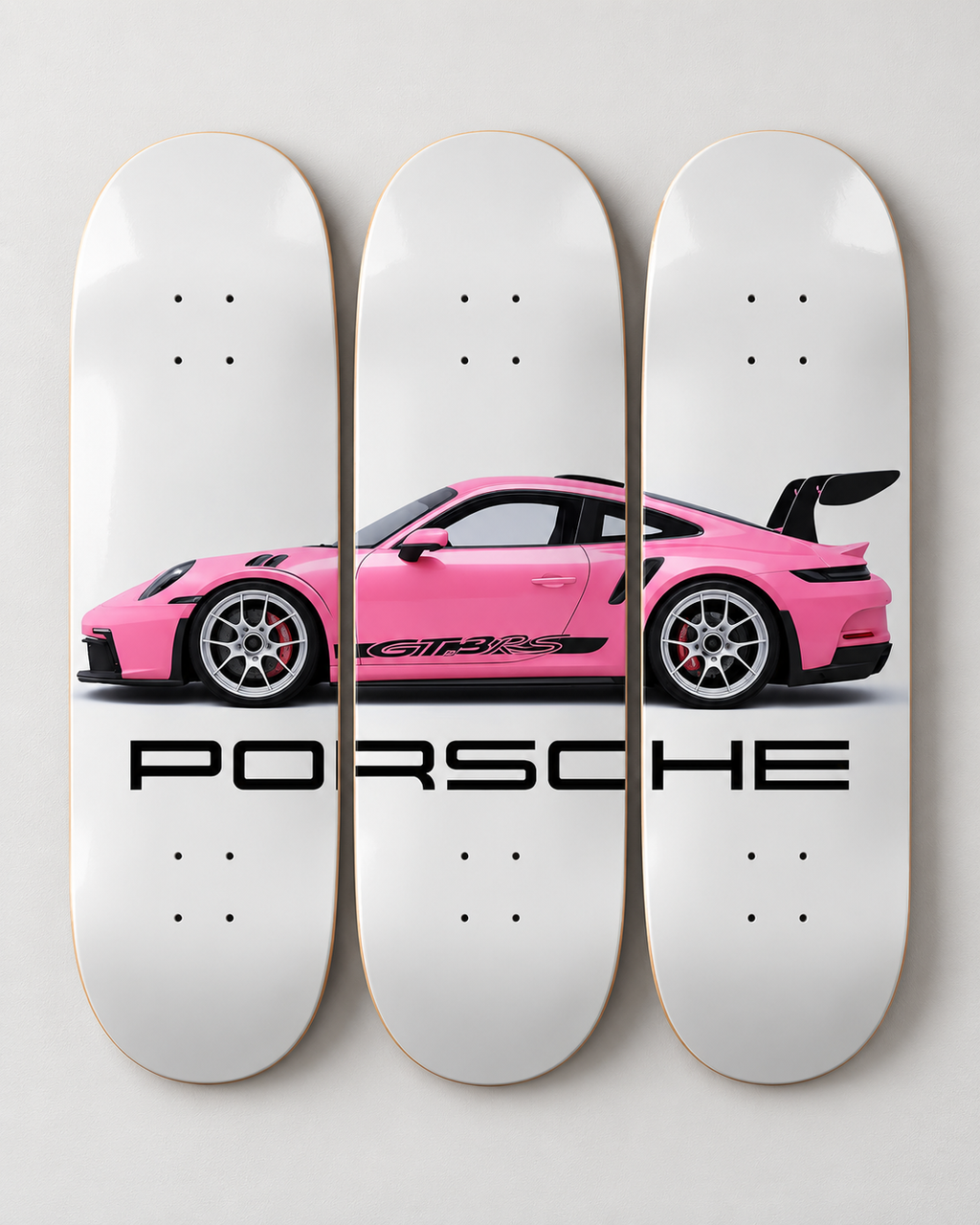 Pink Luxury GT Supercar