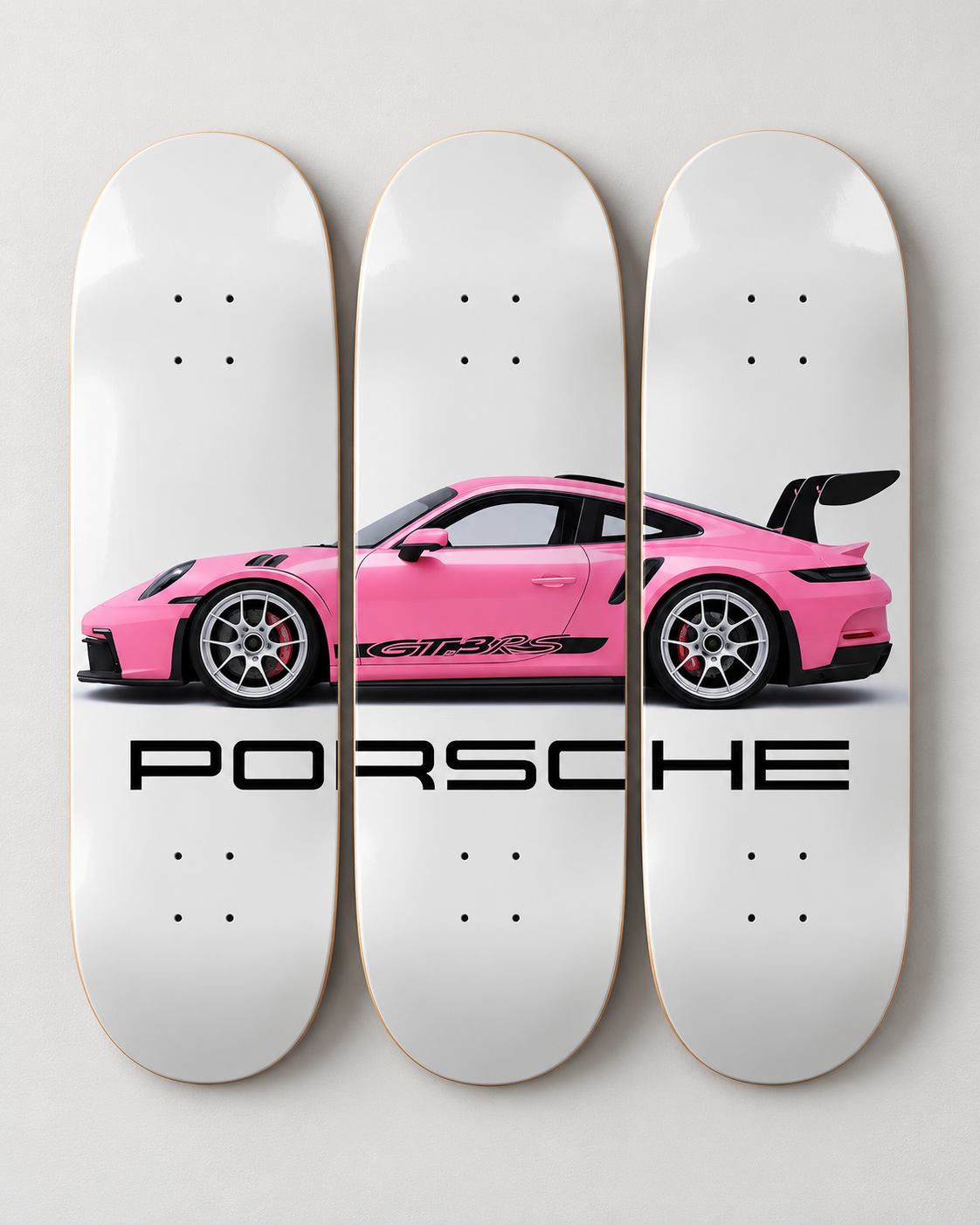 Pink Luxury GT Supercar