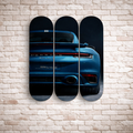 Blue Performance Car