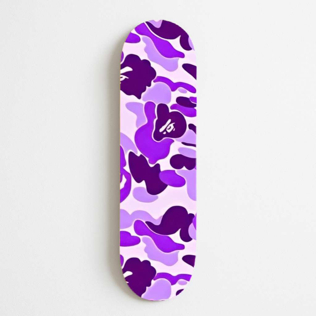 Purple Bape Camo
