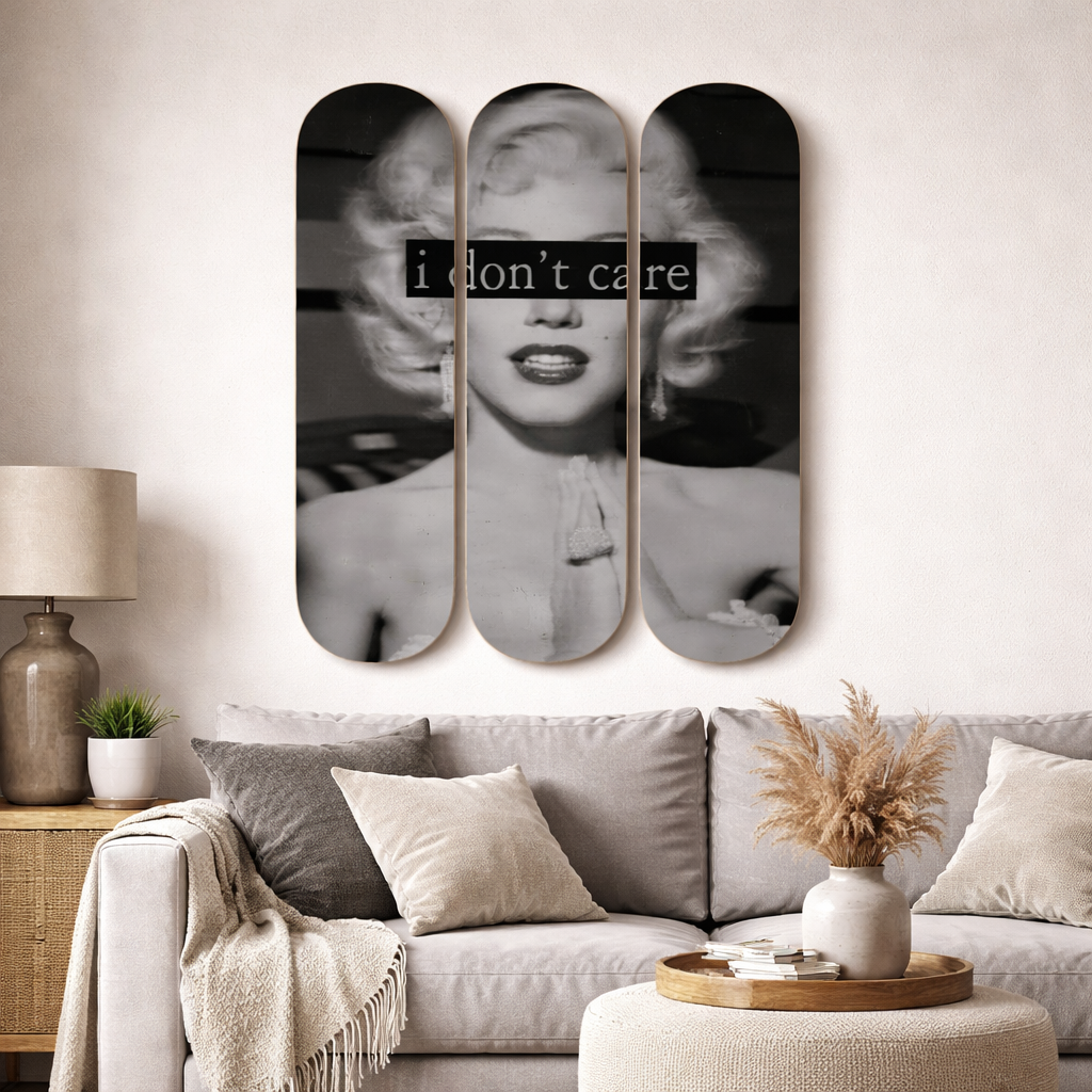 Vintage Icon “I Don’t Care”