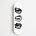 Black & White Grillz Lips